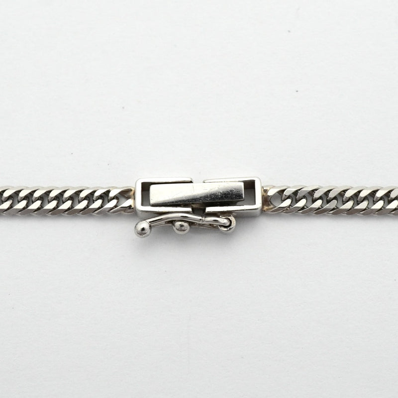 【6khd0093】喜平 ネックレス Pt850 プラチナ 6面 ダブル 45.6cm 10.2g キヘイ【中古】メンズ レディース ユニセックス