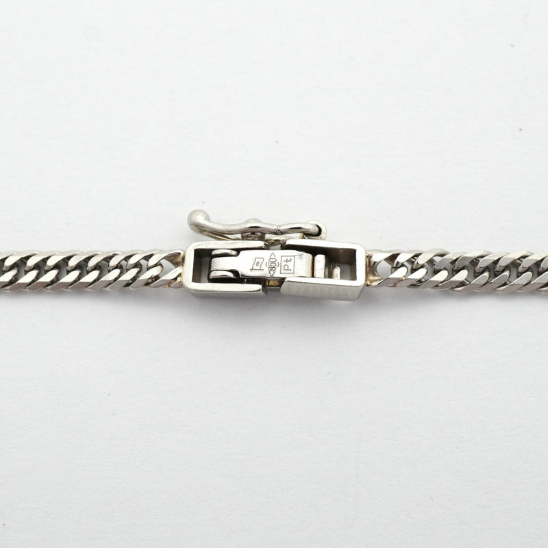 【6khd0093】喜平 ネックレス Pt850 プラチナ 6面 ダブル 45.6cm 10.2g キヘイ【中古】メンズ レディース ユニセックス