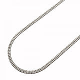 【6khd0093】喜平 ネックレス Pt850 プラチナ 6面 ダブル 45.6cm 10.2g キヘイ【中古】メンズ レディース ユニセックス