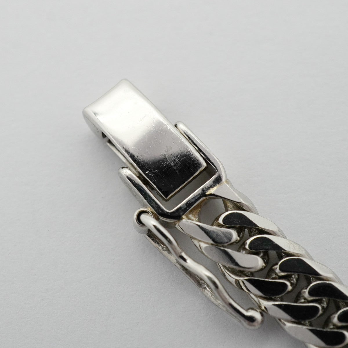【6khd0094】喜平 ネックレス Pt850 プラチナ 6面 ダブル 50.3cm 50.3g キヘイ【中古】メンズ レディース ユニセックス