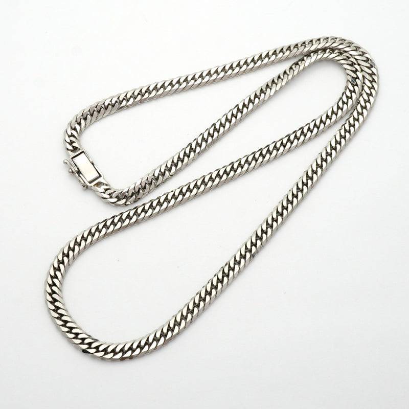【6khd0094】喜平 ネックレス Pt850 プラチナ 6面 ダブル 50.3cm 50.3g キヘイ【中古】メンズ レディース ユニセックス