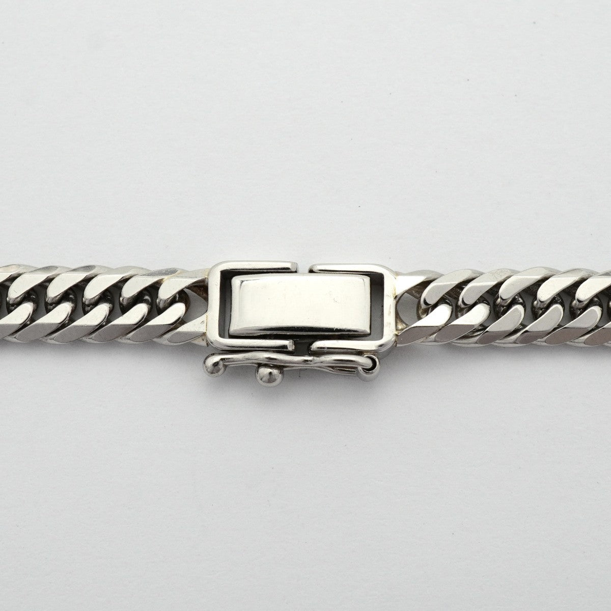 【6khd0094】喜平 ネックレス Pt850 プラチナ 6面 ダブル 50.3cm 50.3g キヘイ【中古】メンズ レディース ユニセックス