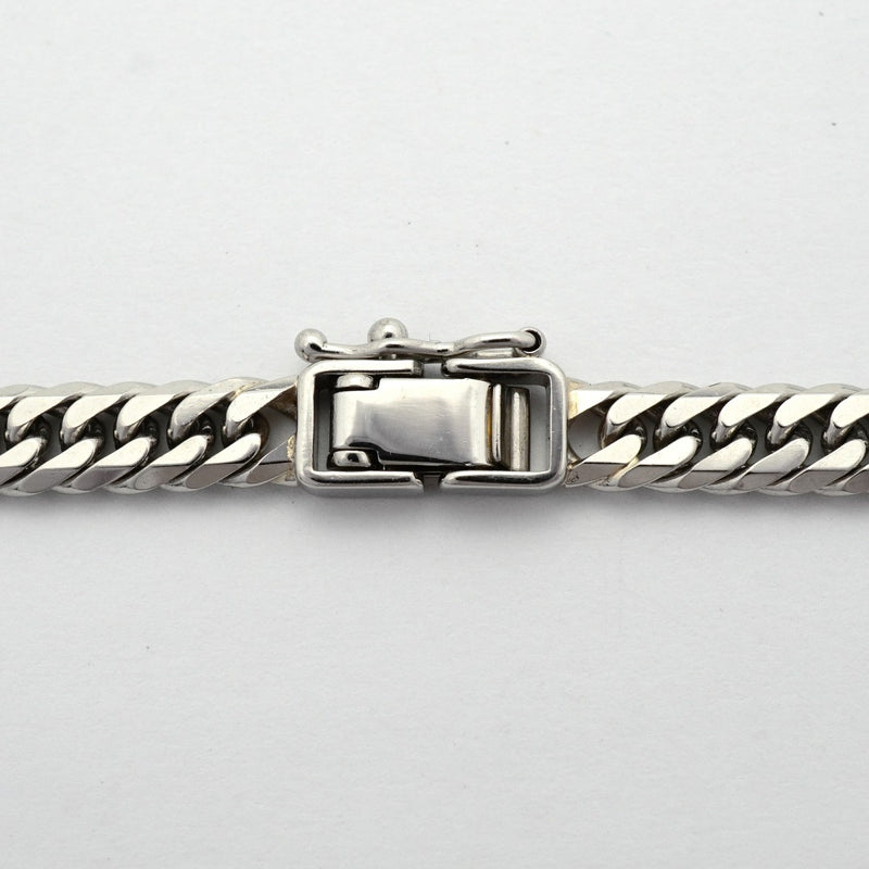 【6khd0094】喜平 ネックレス Pt850 プラチナ 6面 ダブル 50.3cm 50.3g キヘイ【中古】メンズ レディース ユニセックス
