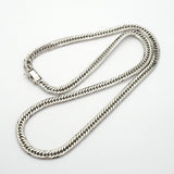 【6khd0095】喜平 ネックレス Pt850 プラチナ 8面 トリプル 50.3cm 50.2g キヘイ【中古】メンズ レディース ユニセックス