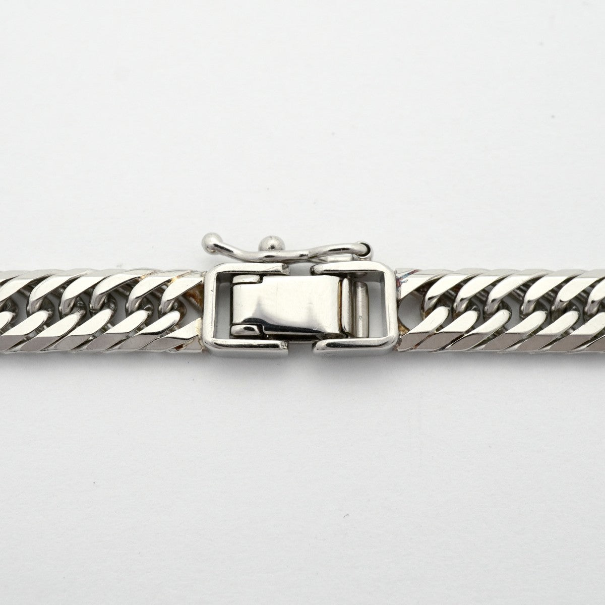 【6khd0095】喜平 ネックレス Pt850 プラチナ 8面 トリプル 50.3cm 50.2g キヘイ【中古】メンズ レディース ユニセックス
