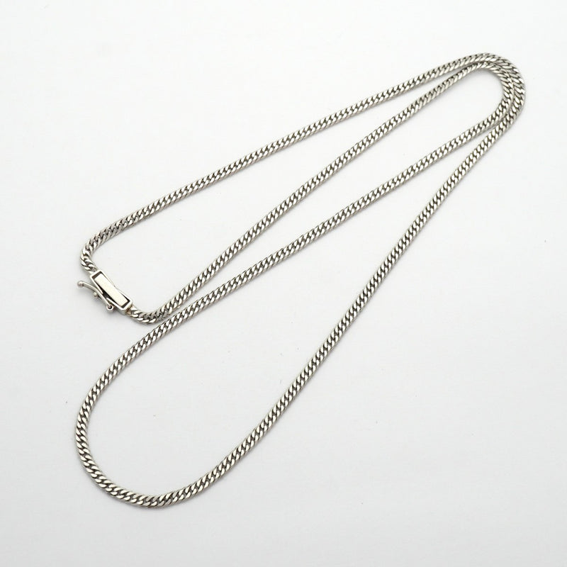 【6khd0096】喜平 ネックレス Pt850 プラチナ 6面 ダブル 50.4cm 11.4g キヘイ【中古】メンズ レディース ユニセックス