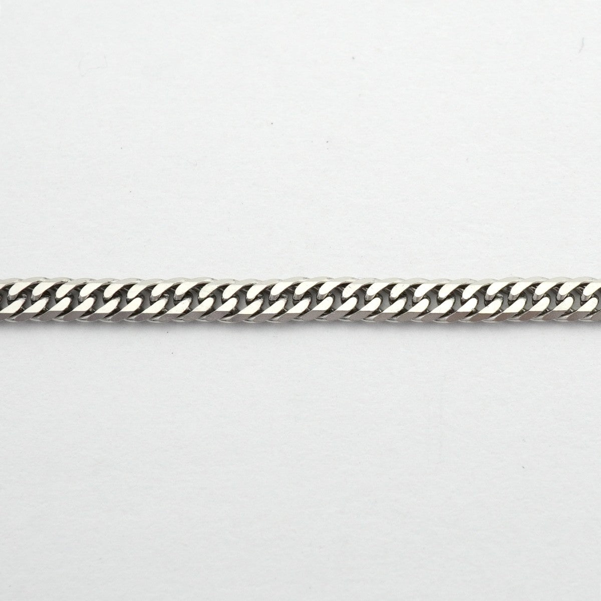 【6khd0096】喜平 ネックレス Pt850 プラチナ 6面 ダブル 50.4cm 11.4g キヘイ【中古】メンズ レディース ユニセックス