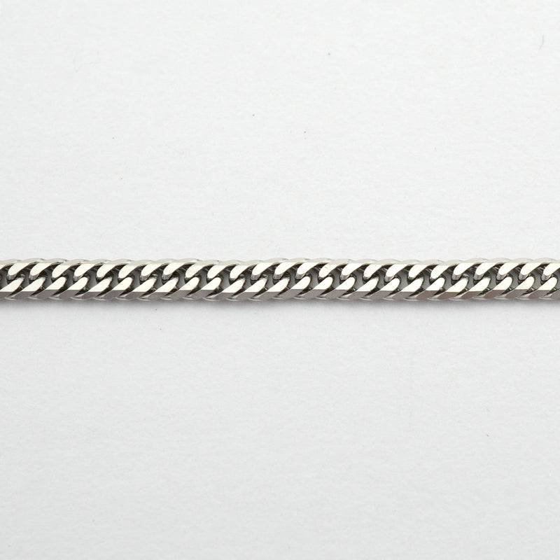 【6khd0096】喜平 ネックレス Pt850 プラチナ 6面 ダブル 50.4cm 11.4g キヘイ【中古】メンズ レディース ユニセックス
