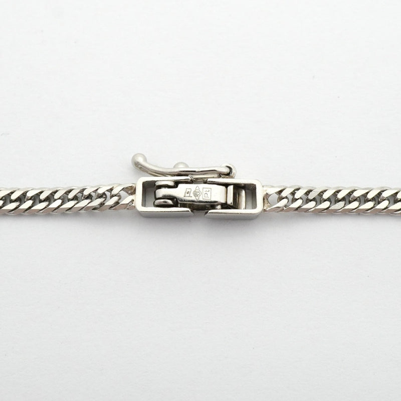 【6khd0096】喜平 ネックレス Pt850 プラチナ 6面 ダブル 50.4cm 11.4g キヘイ【中古】メンズ レディース ユニセックス