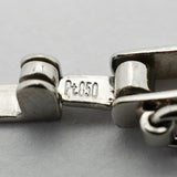 【6khd0096】喜平 ネックレス Pt850 プラチナ 6面 ダブル 50.4cm 11.4g キヘイ【中古】メンズ レディース ユニセックス
