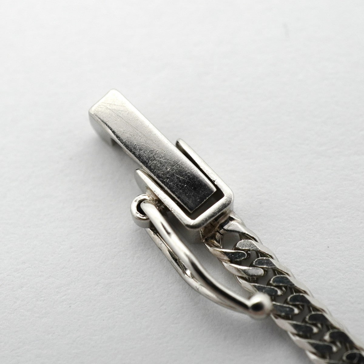 【6khd0096】喜平 ネックレス Pt850 プラチナ 6面 ダブル 50.4cm 11.4g キヘイ【中古】メンズ レディース ユニセックス