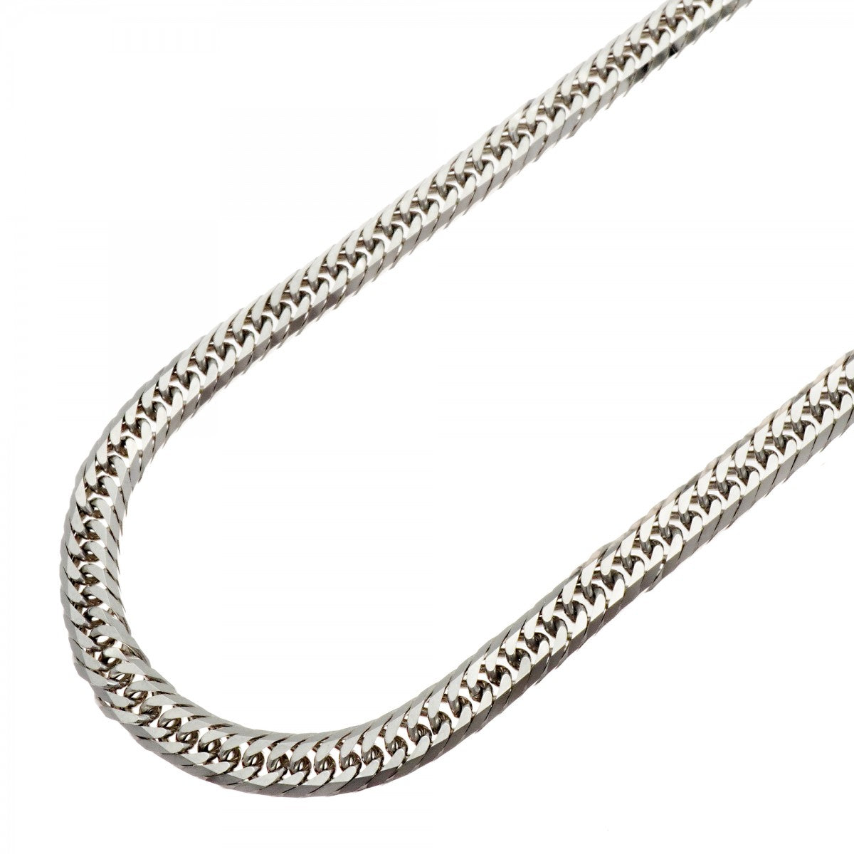 【6khd0097】喜平 ネックレス Pt850 プラチナ 8面 トリプル 50.2cm 50.8g キヘイ【中古】メンズ レディース ユニセックス