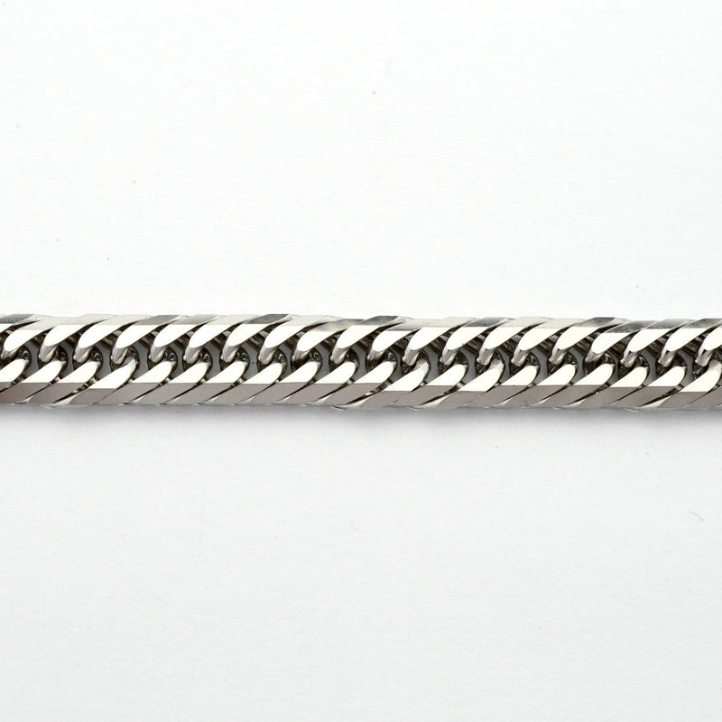 【6khd0097】喜平 ネックレス Pt850 プラチナ 8面 トリプル 50.2cm 50.8g キヘイ【中古】メンズ レディース ユニセックス