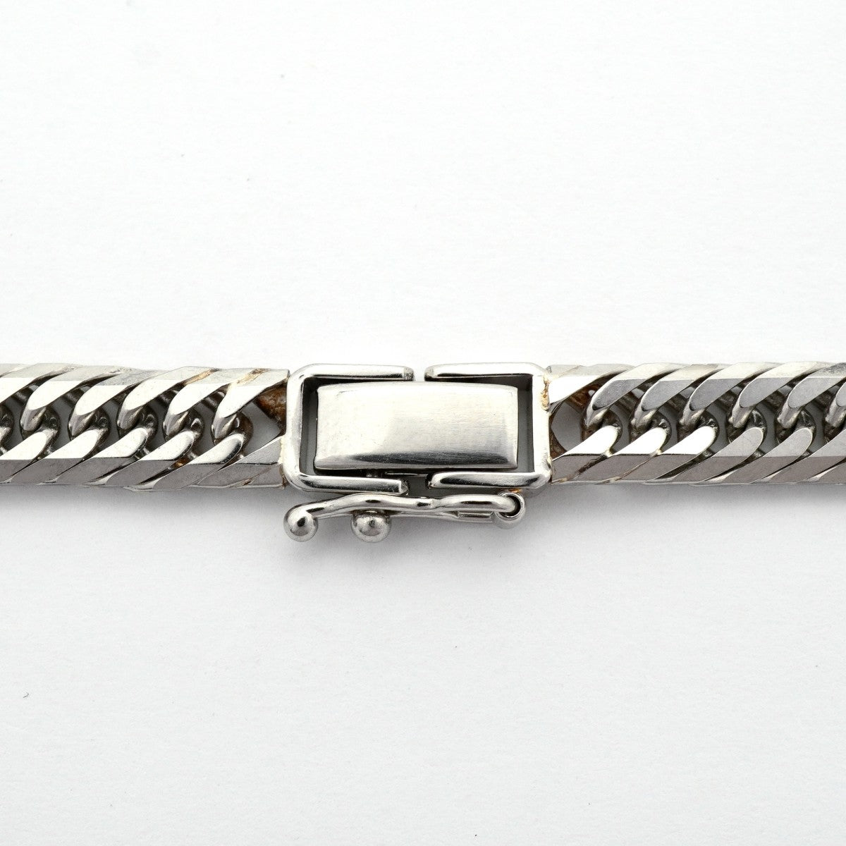【6khd0097】喜平 ネックレス Pt850 プラチナ 8面 トリプル 50.2cm 50.8g キヘイ【中古】メンズ レディース ユニセックス