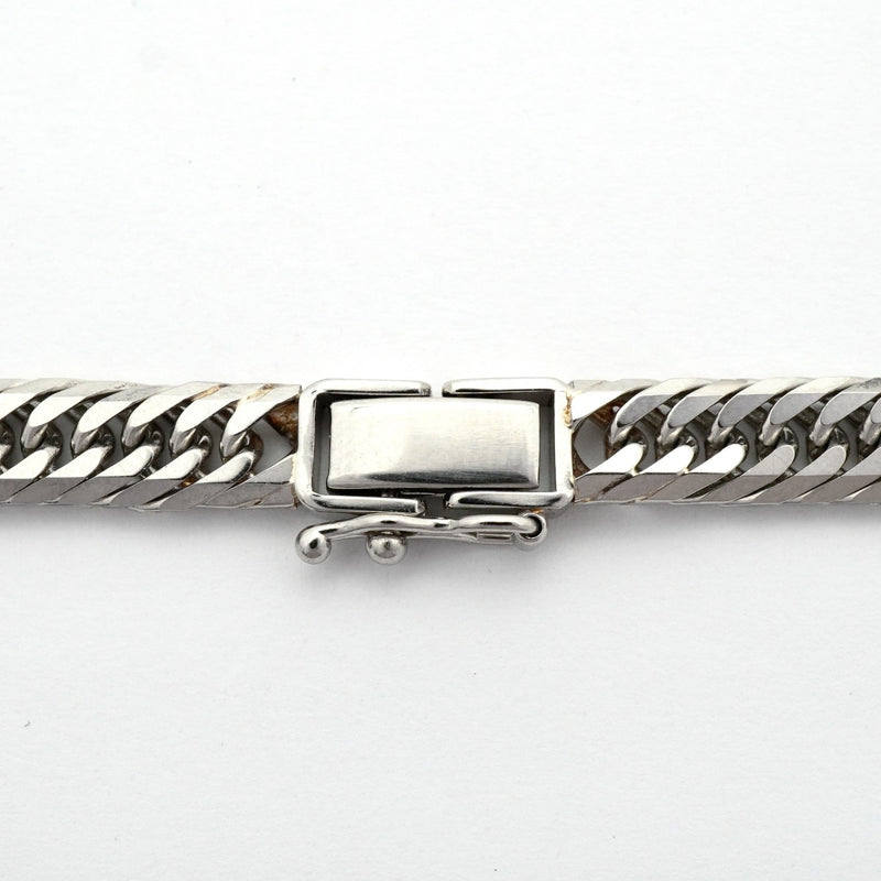 【6khd0097】喜平 ネックレス Pt850 プラチナ 8面 トリプル 50.2cm 50.8g キヘイ【中古】メンズ レディース ユニセックス
