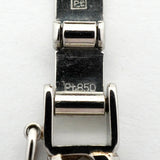 【6khd0097】喜平 ネックレス Pt850 プラチナ 8面 トリプル 50.2cm 50.8g キヘイ【中古】メンズ レディース ユニセックス
