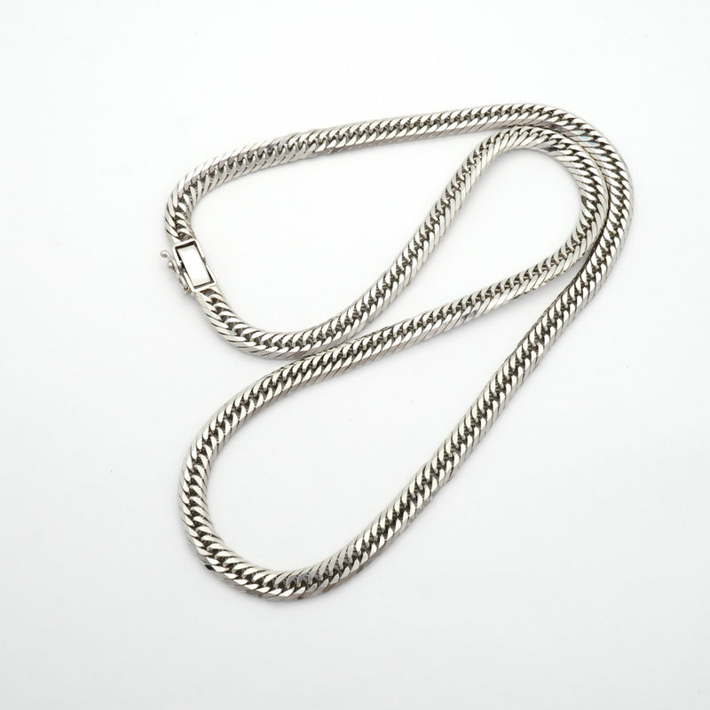 【6khd0097】喜平 ネックレス Pt850 プラチナ 8面 トリプル 50.2cm 50.8g キヘイ【中古】メンズ レディース ユニセックス