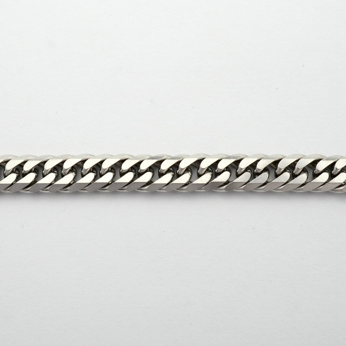 【6khd0099】喜平 ネックレス Pt850 プラチナ 6面 ダブル 50.2cm 50.5g キヘイ【中古】メンズ レディース ユニセックス