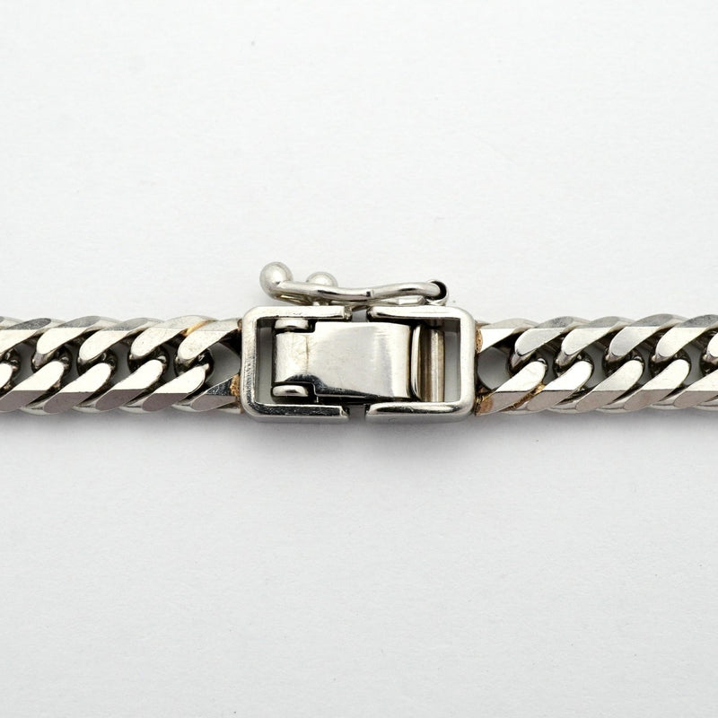 【6khd0099】喜平 ネックレス Pt850 プラチナ 6面 ダブル 50.2cm 50.5g キヘイ【中古】メンズ レディース ユニセックス
