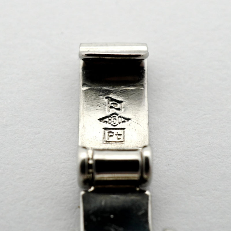 【6khd0099】喜平 ネックレス Pt850 プラチナ 6面 ダブル 50.2cm 50.5g キヘイ【中古】メンズ レディース ユニセックス
