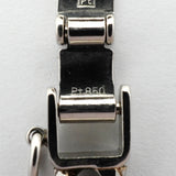 【6khd0099】喜平 ネックレス Pt850 プラチナ 6面 ダブル 50.2cm 50.5g キヘイ【中古】メンズ レディース ユニセックス