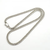【6khd0099】喜平 ネックレス Pt850 プラチナ 6面 ダブル 50.2cm 50.5g キヘイ【中古】メンズ レディース ユニセックス