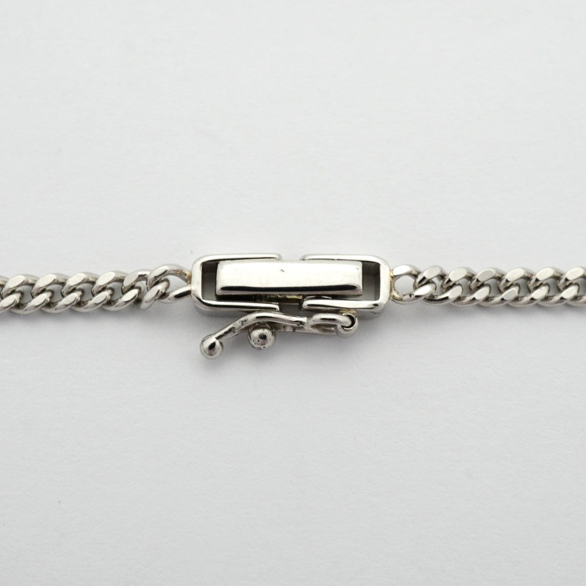 【6khd0100】喜平 ブレスレット Pt850 プラチナ 2面 シングル 18.2cm 5.4g キヘイ【中古】メンズ レディース ユニセックス