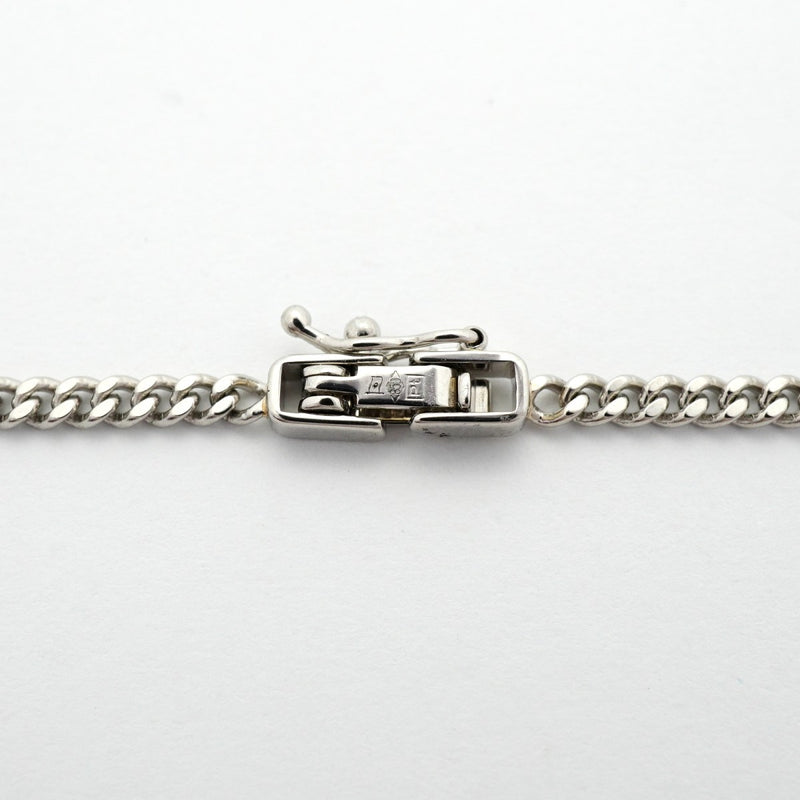 【6khd0100】喜平 ブレスレット Pt850 プラチナ 2面 シングル 18.2cm 5.4g キヘイ【中古】メンズ レディース ユニセックス
