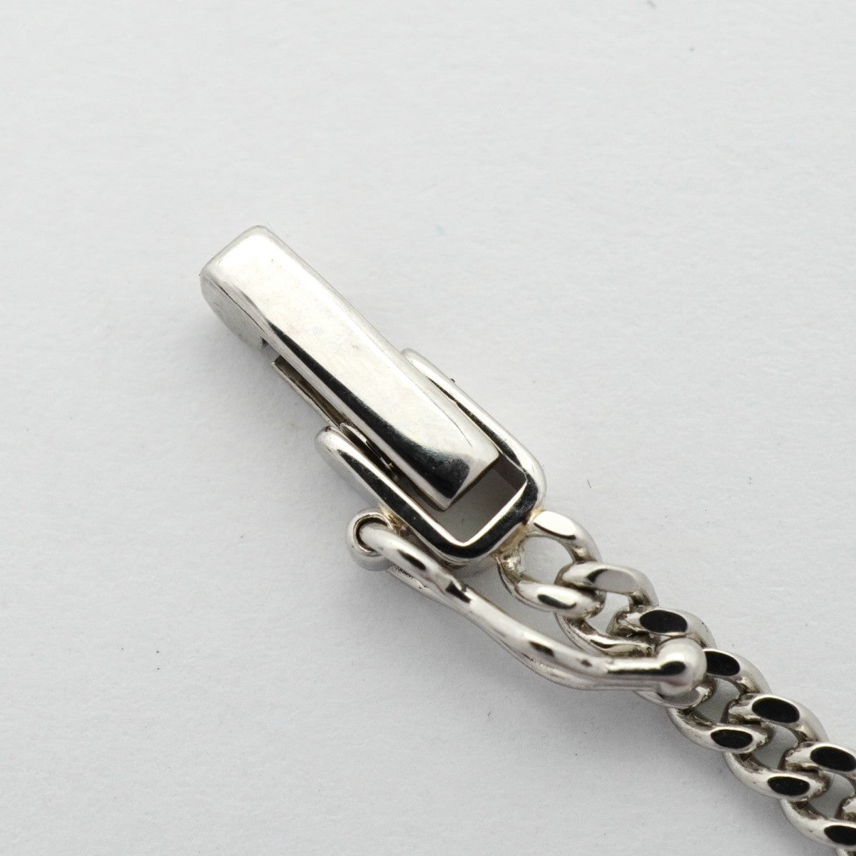 【6khd0100】喜平 ブレスレット Pt850 プラチナ 2面 シングル 18.2cm 5.4g キヘイ【中古】メンズ レディース ユニセックス