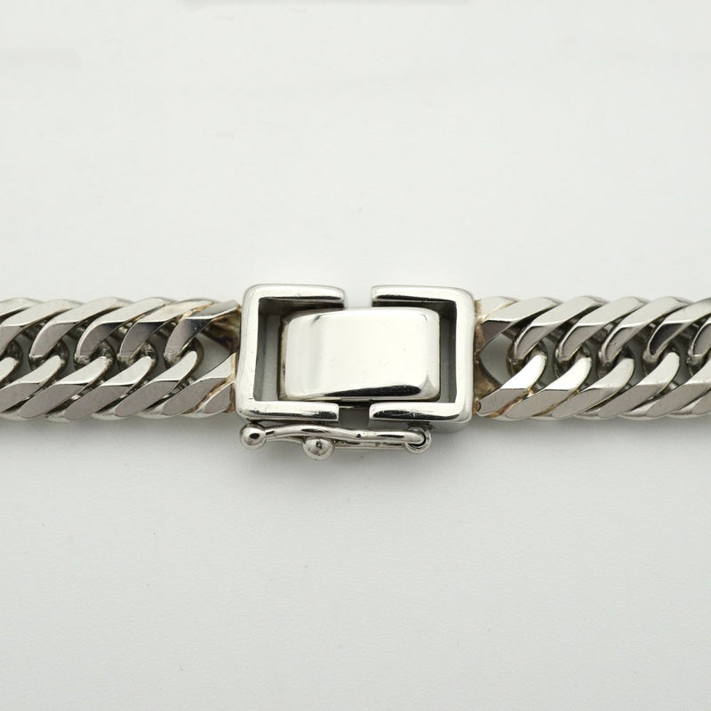 【6khd0101】喜平 ブレスレット Pt900 プラチナ 8面 トリプル 20.5cm 30.6g キヘイ【中古】メンズ レディース ユニセックス