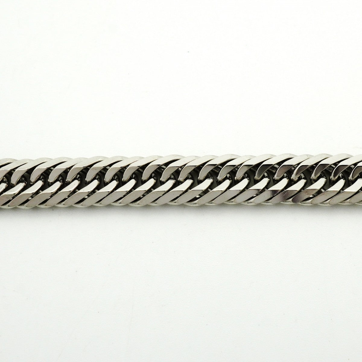 【6khd0101】喜平 ブレスレット Pt900 プラチナ 8面 トリプル 20.5cm 30.6g キヘイ【中古】メンズ レディース ユニセックス