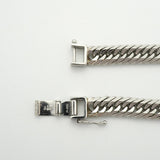【6khd0101】喜平 ブレスレット Pt900 プラチナ 8面 トリプル 20.5cm 30.6g キヘイ【中古】メンズ レディース ユニセックス