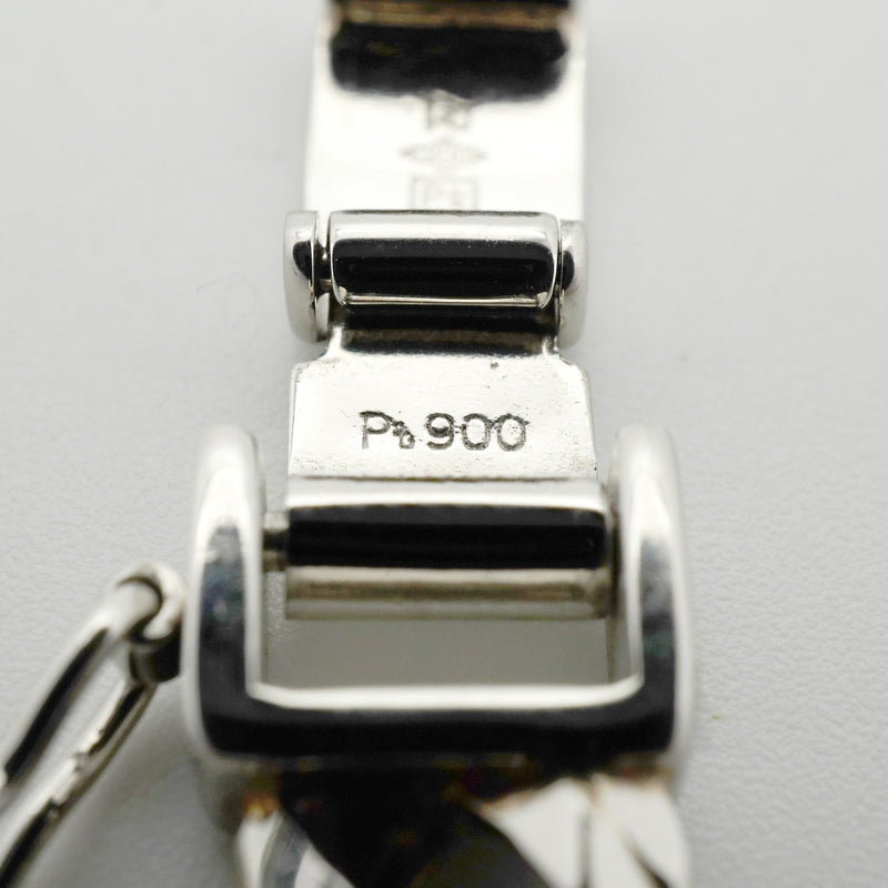 【6khd0101】喜平 ブレスレット Pt900 プラチナ 8面 トリプル 20.5cm 30.6g キヘイ【中古】メンズ レディース ユニセックス