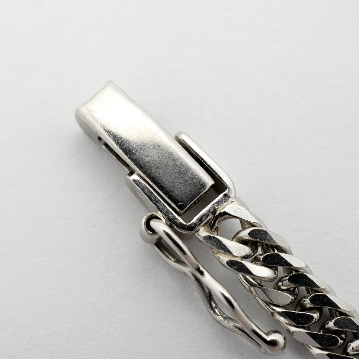 【6khd0106】喜平 ネックレス Pt850 プラチナ 6面 ダブル 60.7cm 30.3g キヘイ【中古】メンズ レディース ユニセックス