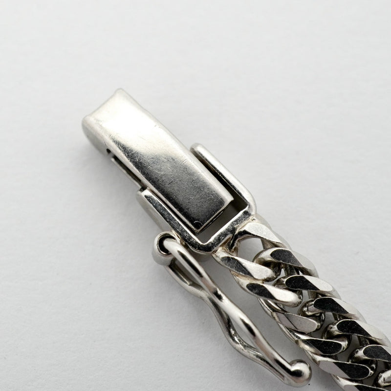【6khd0106】喜平 ネックレス Pt850 プラチナ 6面 ダブル 60.7cm 30.3g キヘイ【中古】メンズ レディース ユニセックス
