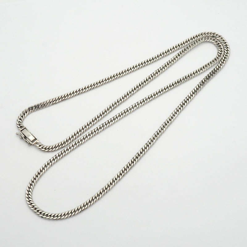 【6khd0106】喜平 ネックレス Pt850 プラチナ 6面 ダブル 60.7cm 30.3g キヘイ【中古】メンズ レディース ユニセックス