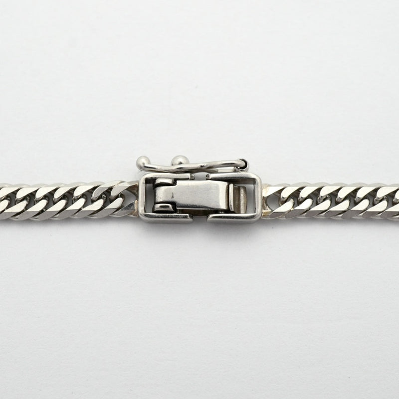 【6khd0106】喜平 ネックレス Pt850 プラチナ 6面 ダブル 60.7cm 30.3g キヘイ【中古】メンズ レディース ユニセックス