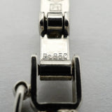 【6khd0106】喜平 ネックレス Pt850 プラチナ 6面 ダブル 60.7cm 30.3g キヘイ【中古】メンズ レディース ユニセックス