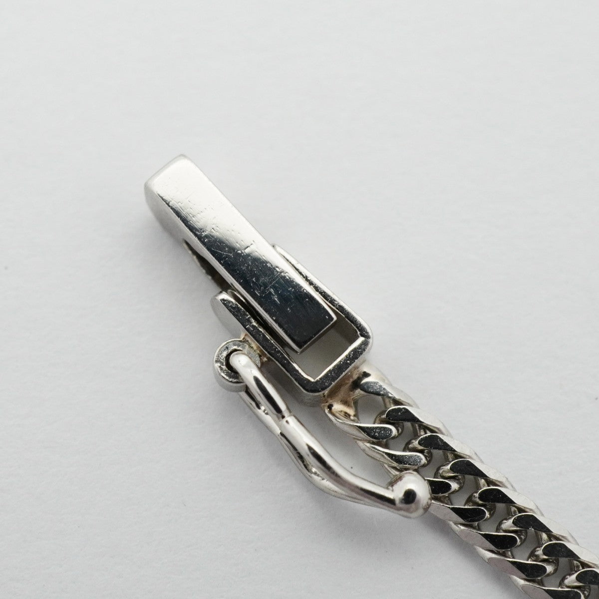 【6khd0111】喜平 ネックレス Pt850 プラチナ 6面 ダブル 50.6cm 11g キヘイ【中古】メンズ レディース ユニセックス
