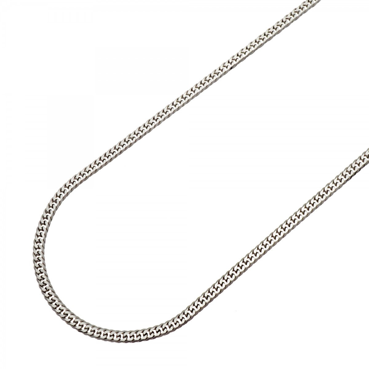 【6khd0111】喜平 ネックレス Pt850 プラチナ 6面 ダブル 50.6cm 11g キヘイ【中古】メンズ レディース ユニセックス