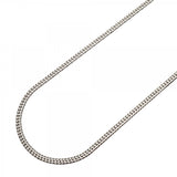 【6khd0111】喜平 ネックレス Pt850 プラチナ 6面 ダブル 50.6cm 11g キヘイ【中古】メンズ レディース ユニセックス