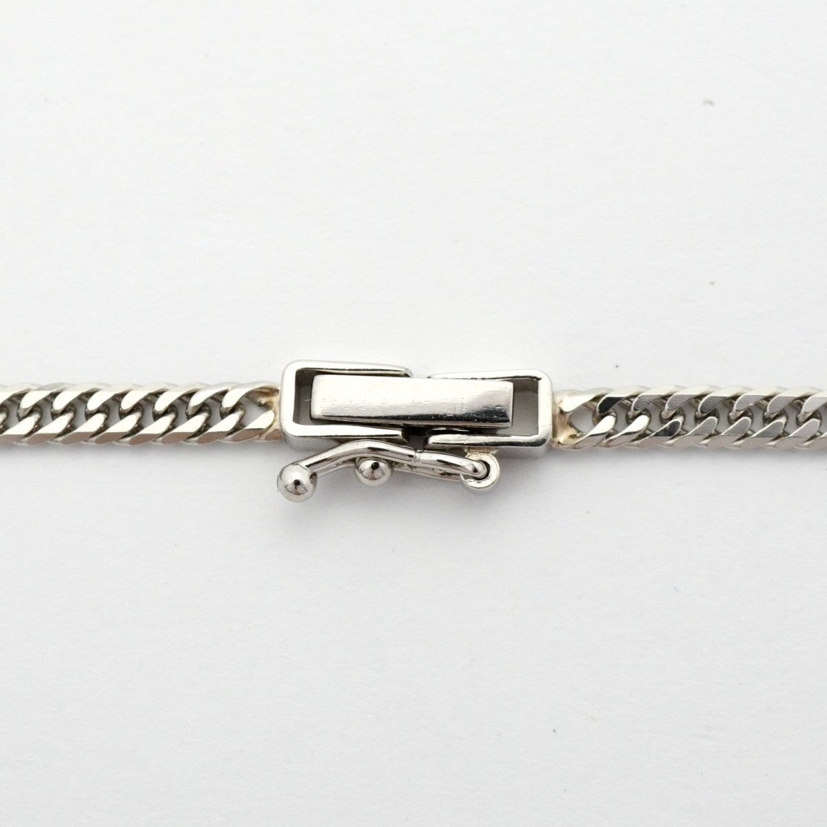 【6khd0111】喜平 ネックレス Pt850 プラチナ 6面 ダブル 50.6cm 11g キヘイ【中古】メンズ レディース ユニセックス