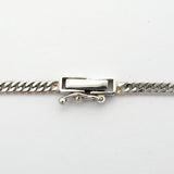 【6khd0111】喜平 ネックレス Pt850 プラチナ 6面 ダブル 50.6cm 11g キヘイ【中古】メンズ レディース ユニセックス
