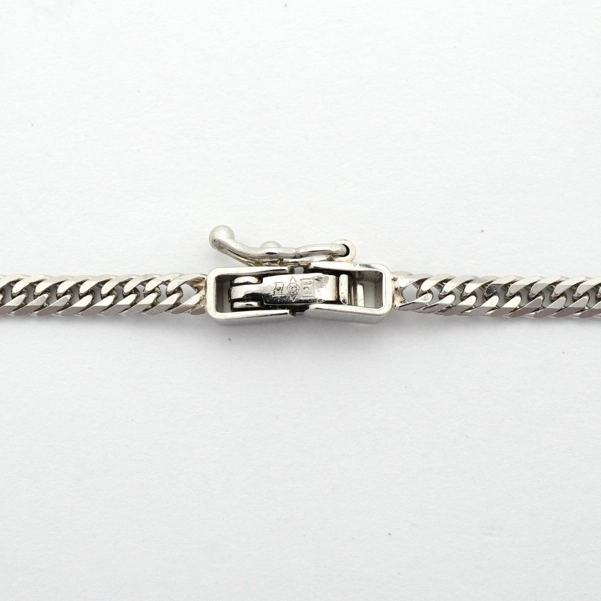 【6khd0111】喜平 ネックレス Pt850 プラチナ 6面 ダブル 50.6cm 11g キヘイ【中古】メンズ レディース ユニセックス