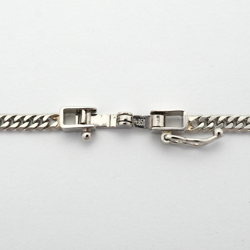 【6khd0111】喜平 ネックレス Pt850 プラチナ 6面 ダブル 50.6cm 11g キヘイ【中古】メンズ レディース ユニセックス