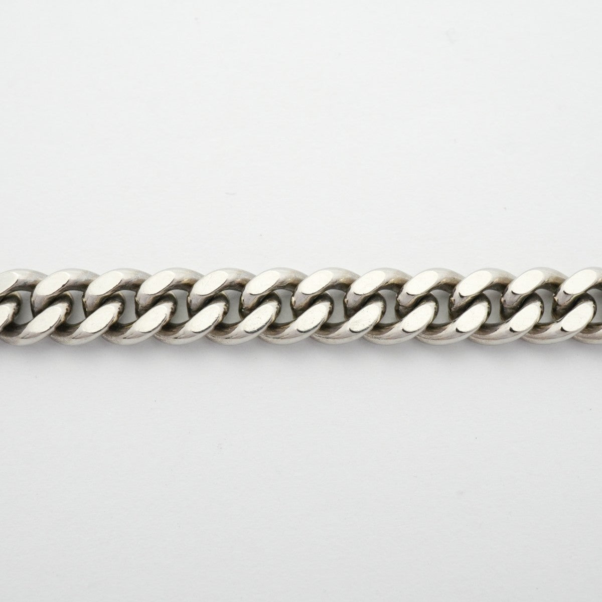 【6khd0113】喜平 ブレスレット Pt850 プラチナ 2面 シングル 20.4cm 30.6g キヘイ【中古】メンズ レディース ユニセックス