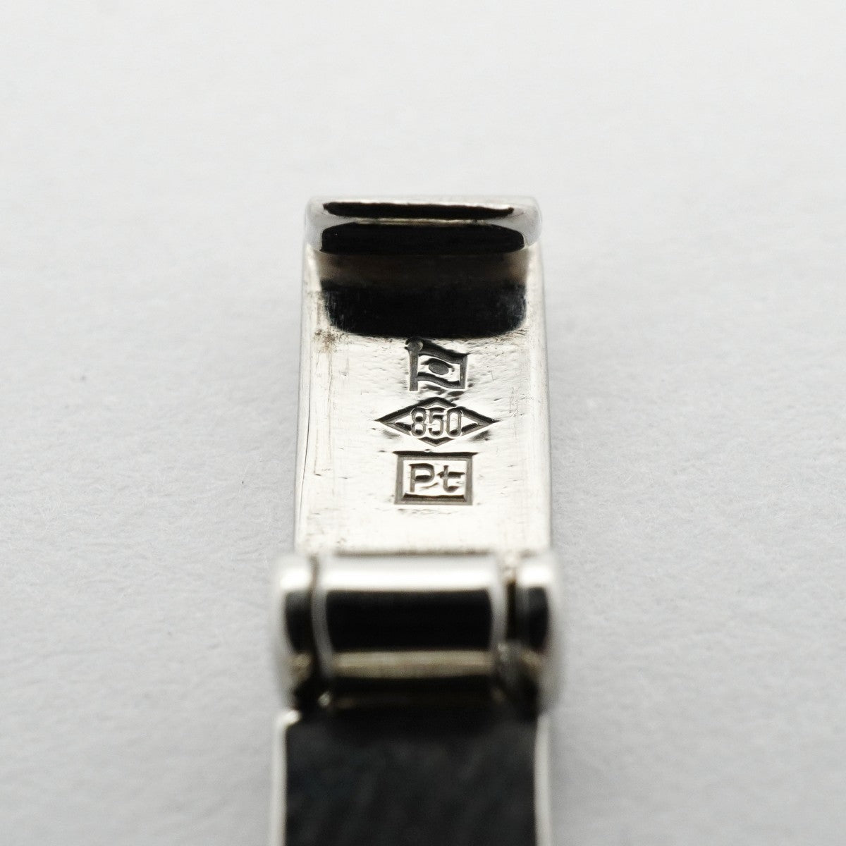 【6khd0113】喜平 ブレスレット Pt850 プラチナ 2面 シングル 20.4cm 30.6g キヘイ【中古】メンズ レディース ユニセックス