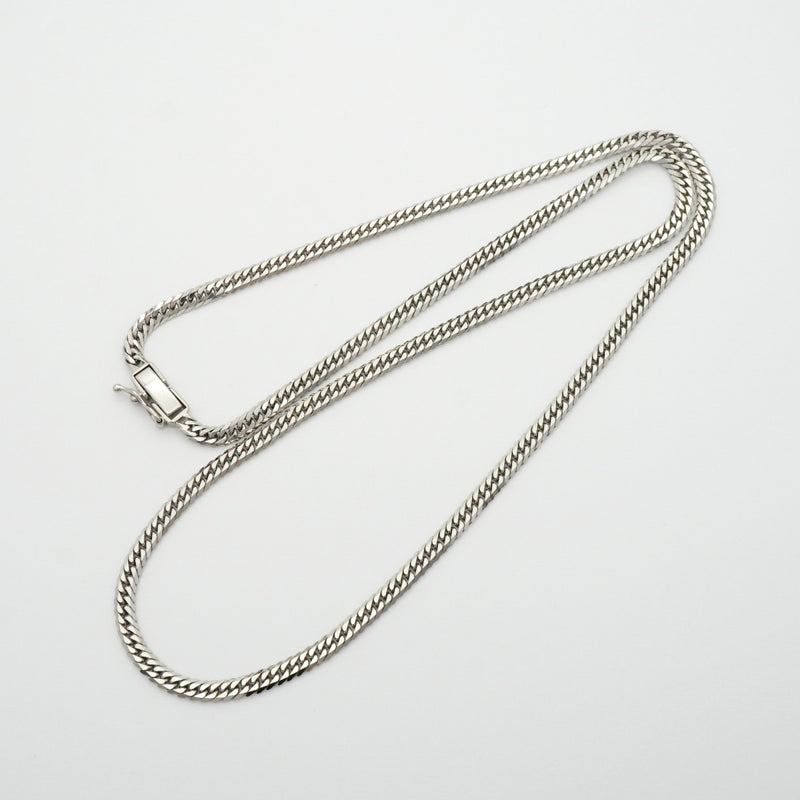 【6khd0116】喜平 ネックレス Pt850 プラチナ 6面 ダブル 50.2cm 20.5g キヘイ【中古】メンズ レディース ユニセックス