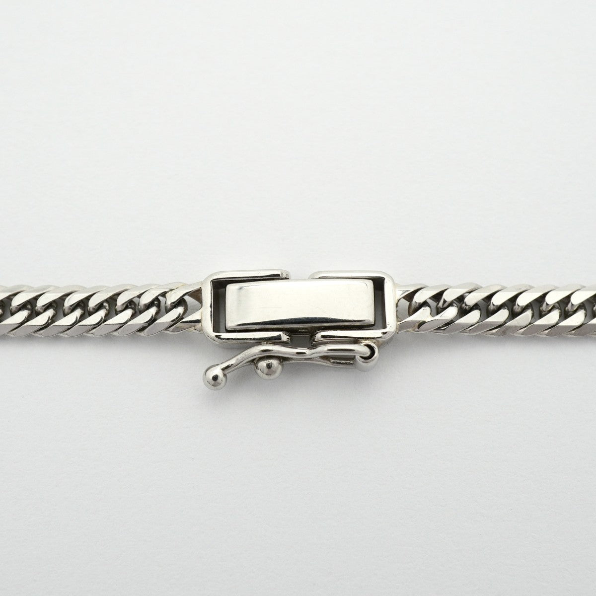 【6khd0116】喜平 ネックレス Pt850 プラチナ 6面 ダブル 50.2cm 20.5g キヘイ【中古】メンズ レディース ユニセックス