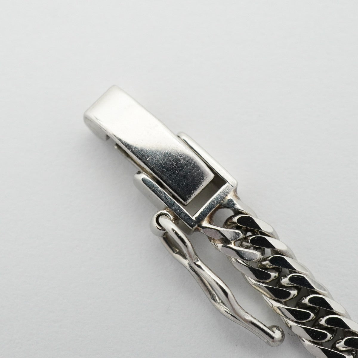 【6khd0117】喜平 ネックレス Pt850 プラチナ 6面 ダブル 60.3cm 30.3g キヘイ【中古】メンズ レディース ユニセックス